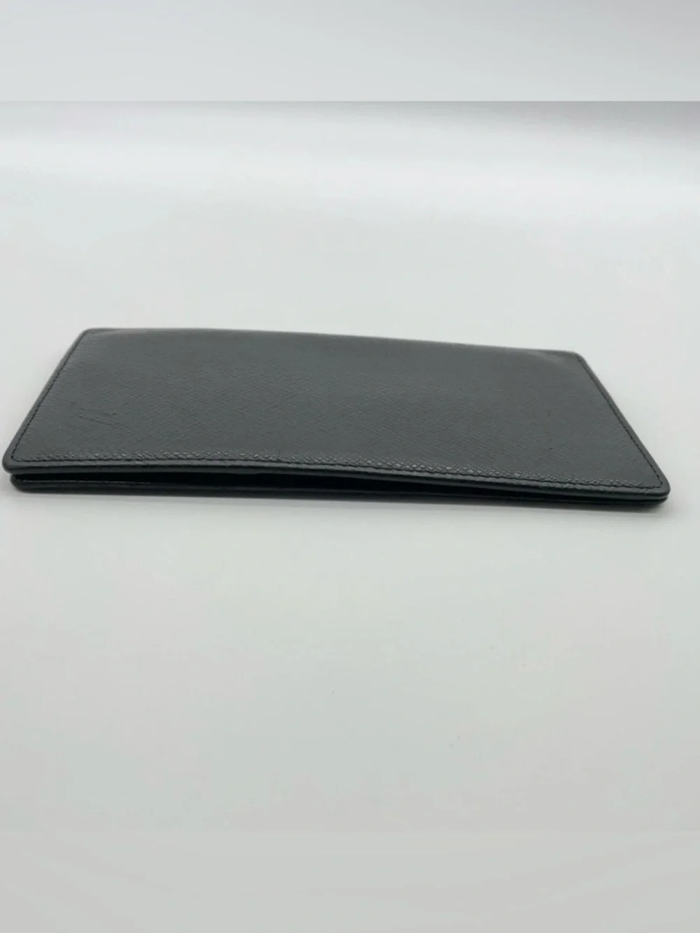 Auth Louis Vuitton Taiga Portefeuille Cartes Black